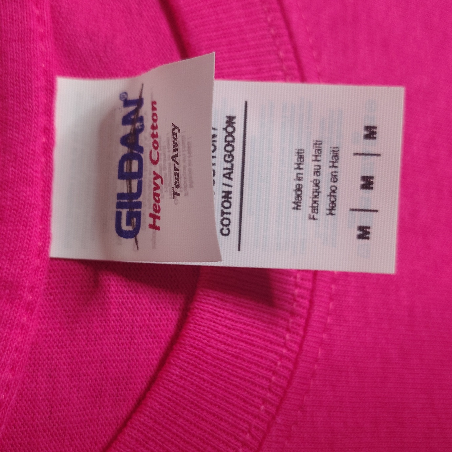Scheels Montana Sporting Goods T-Shirt Pink Cotton Crewneck Work Wear Medium — image 2 of 8